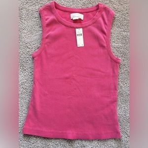 Ribbed Soft Pink Tank